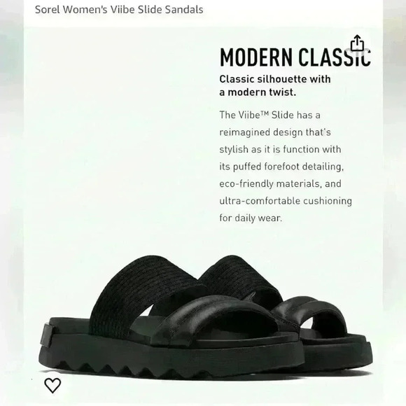 Sorel Vibe Slide Sandals - Picture 2 of 13